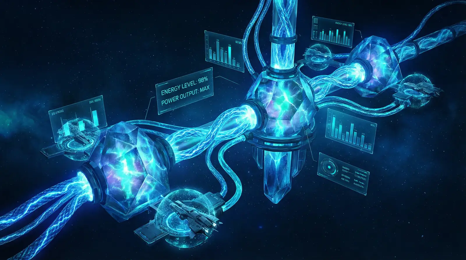 四虎| - 能量核心科幻设计